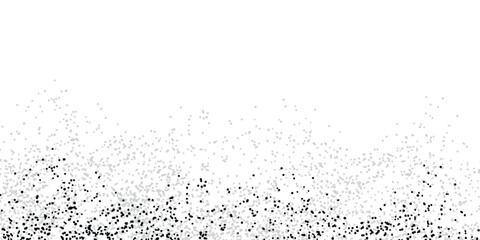 Obraz premium Smooth gradient transition of grains. Noisy pattern similar to ink splashes. Vector illustration. Vector effect grains, eps10.