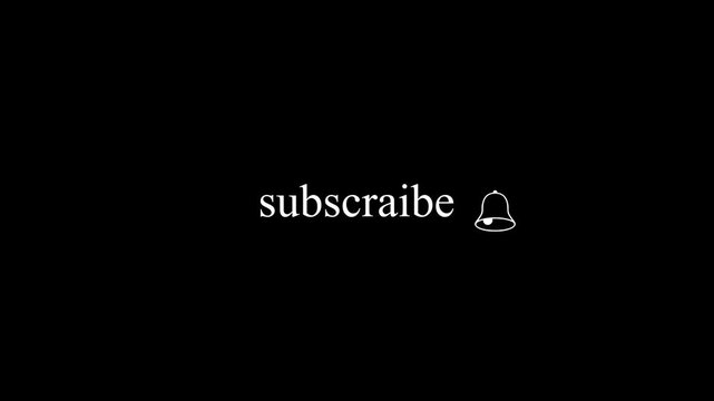 green sreeen  subscraibe  batton animation and notification on, tik mark