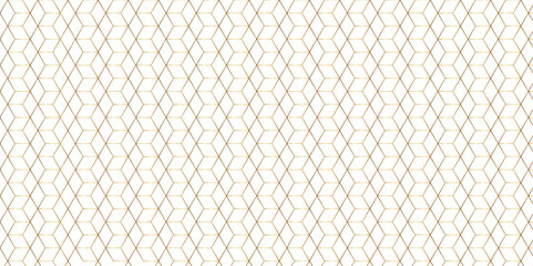 Fototapeta premium Mondrian style of diagonal square pattern vector. Design geometric tile gold on black background. Modern style of hipster isolated. Monochrome concept. diamond pattern background.