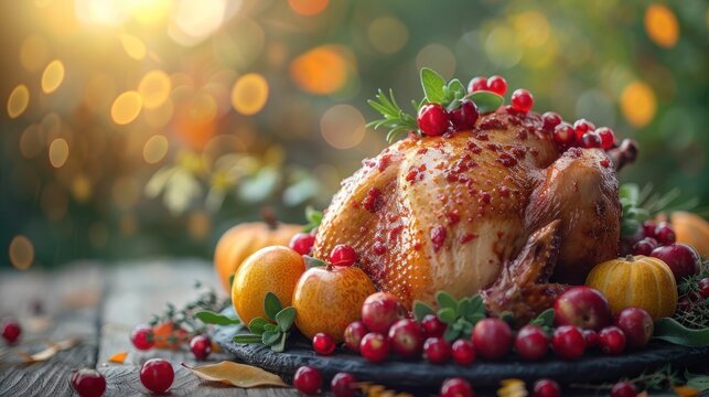 Thanksgiving Closure Card or Background Vector Illustration