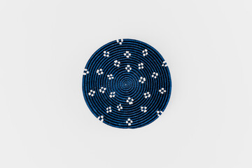 African style baskets, top-down shot, colorful, baskets, bohemian, Vietnamese