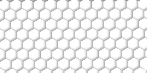 Abstract white background with hexagons. Abstract hexagon polygonal pattern background vector. seamless bright white Pattern with hexagons illustration of a honeycomb. Futuristic surface .
