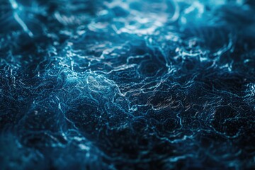 A close-up view of the calm and clear blue water surface, suitable for use in travel or nature-related contexts