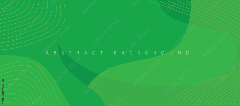 Poster abstract dark emerald green modern background with dynamic curve effect. vector illustration