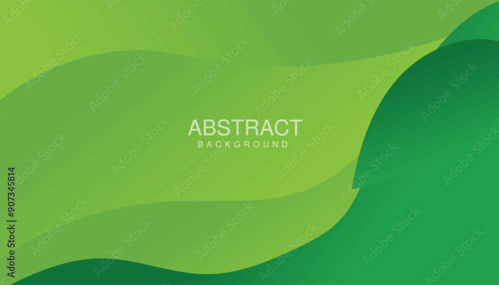 Poster abstract dark emerald green modern background with dynamic curve effect. vector illustration