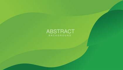 abstract dark emerald green modern background with dynamic curve effect. vector illustration