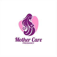 Pregnancy Logo Design Template Inspiration