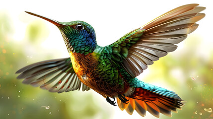 Obraz premium Hummingbird in Flight