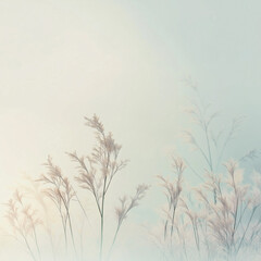 A serene, minimalist background with gentle pastel tones and subtle textures