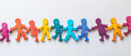 Success concept on white background teamwork.