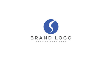 letter S logo design vector template design for brand.