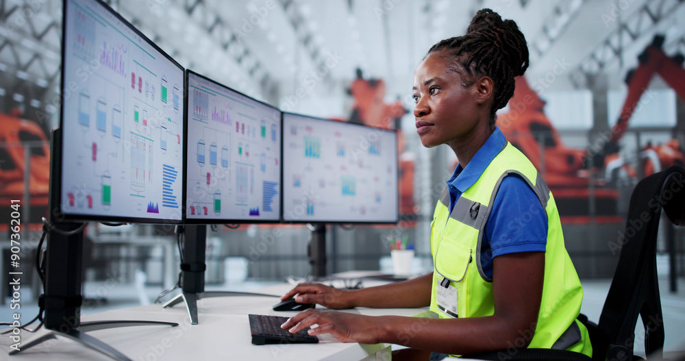 Poster Engineer Operators Using Scada System