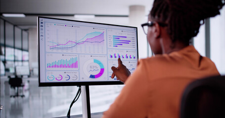KPI Business Analytics Data Dashboard