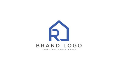 letter R logo design vector template design for brand.