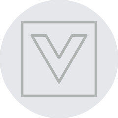 scrolldown Vector Line Grey Circle Grey