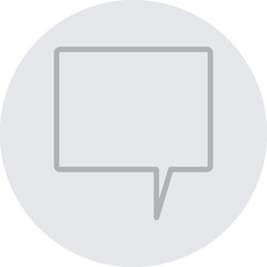 Fototapeta premium popup Vector Line Grey Circle Grey