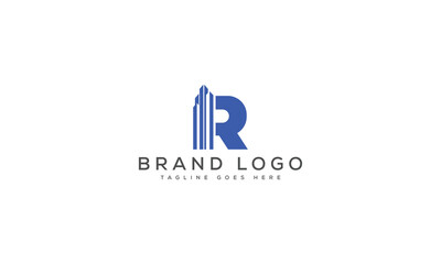 letter R logo design vector template design for brand.