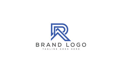 letter R logo design vector template design for brand.
