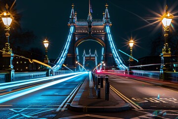 Obraz premium The iconic tower bridge in London city