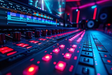 "Professional Video Editing Timeline"