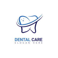 vector dental clinic logo for teeth implant
