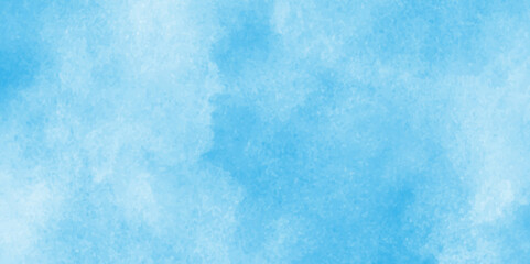 soft sky blue watercolor vector background,Bright blue cloudy sky vector illustration, Abstract blurry defocused and grainy blue sky shades Watercolor background.