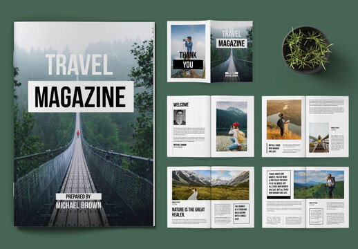 Travel Magazine Layout