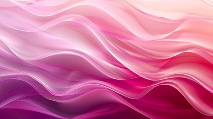 Fototapeta premium Elegant Gradient Frosted Glass with Flowing Magenta and Rose Tones Reflecting Modern Aesthetics and Sophistication in Interior Design