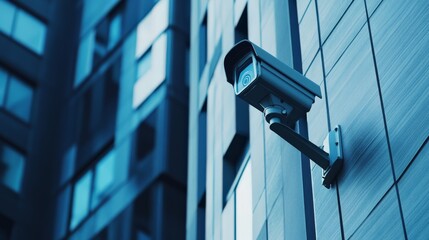 Security Camera on Building