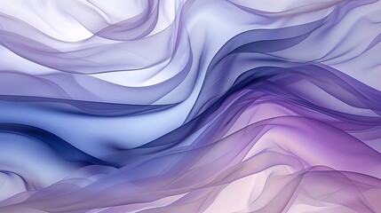 Obraz premium Elegant Gradient Frosted Glass Design with Flowing Indigo and Periwinkle Tones, Reflecting Modern Aesthetics and Artistic Flair