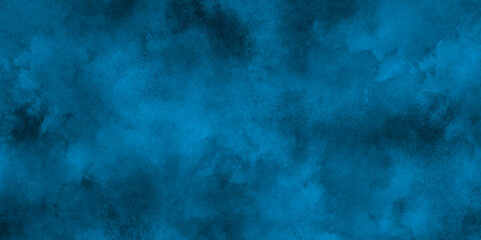 Abstract blue smoke on black background,Dark Blue Grunge Textured Background,Light ink canvas for modern creative grunge design.abstract vintage seamless concrete dirty cement retro grungy,