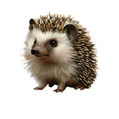 Cute and Adorable Hedgehog Sticker - Perfect for Animal Lovers and Nature Enthusiasts