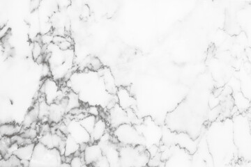 White marble texture with natural pattern for background or design art work