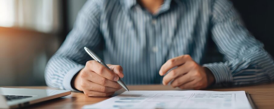 Client meeting with financial advisor