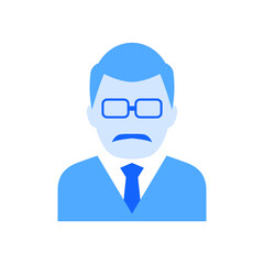 Businessman Flat Vector Icon
