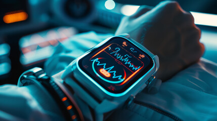 Wearable health monitoring devices tracking vital signs 