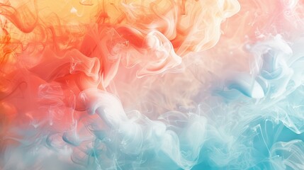 Fototapeta premium abstract background colorful smoke ink
