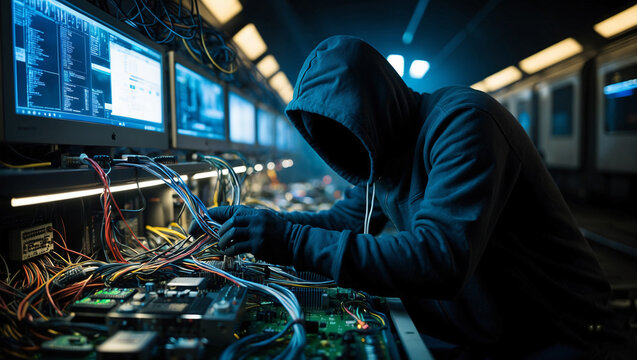 Saboteurs destroy and disrupt the operation of Internet networks.
