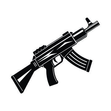 recommend clip art: gun silhouette
                    