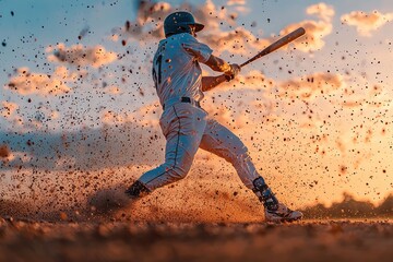 Professional baseball players