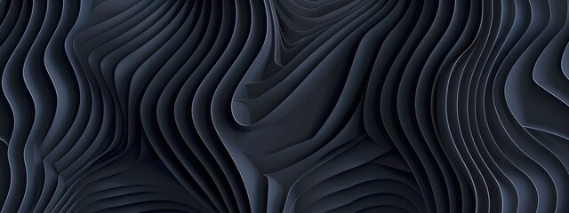 Abstract 3D Wavy Background