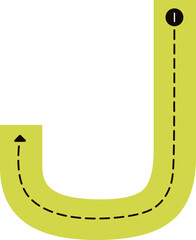 Capital Letter Tracing Guide