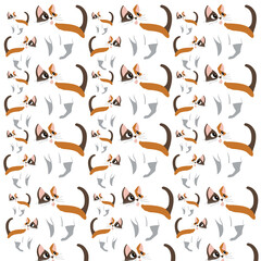 Cat Seamless Pattern