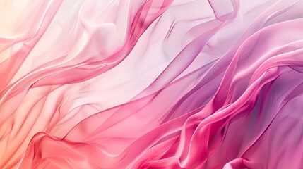 Obraz premium Elegant Gradient Frosted Glass with Flowing Magenta and Rose Tones, Reflecting Modern Aesthetics and Artistic Elegance in Interior Design