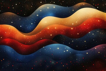 abstract background in colors and patterns for Patriot Day