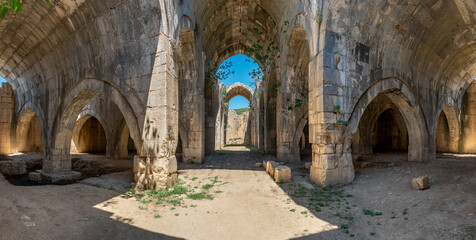 Incirhan Caravanserai, built by Gıyaseddin Keykubad Bin Keyhusrev, located on the Antalya Burdur road