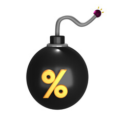 3D Black Friday Illustrations