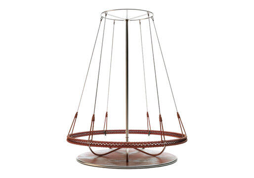 tramboline isolated on transparent background.