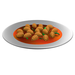 3D Italian Illustrations