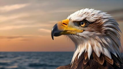 Obraz premium Eagle Head